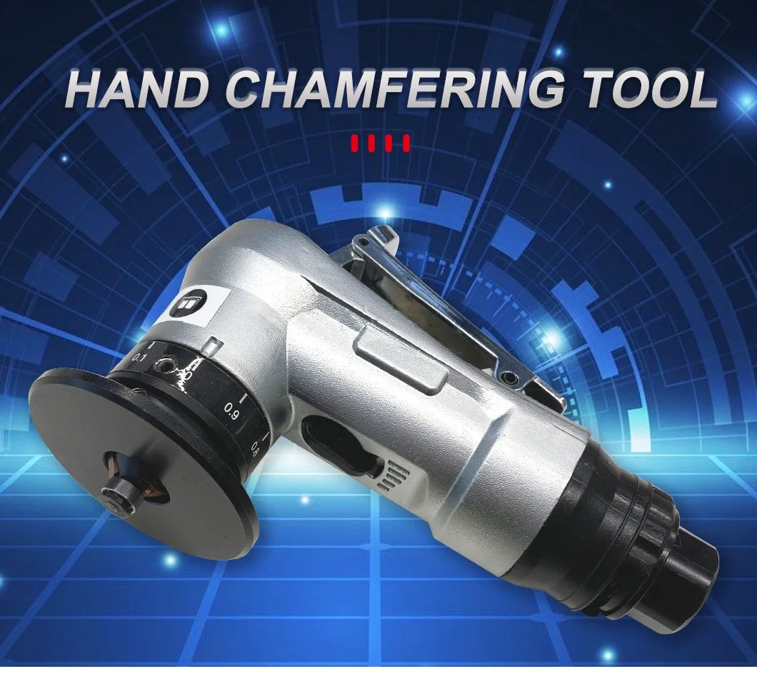 Micro Air Hand-Held Palm Beveling Machine Pneumatic Chamfering Tool