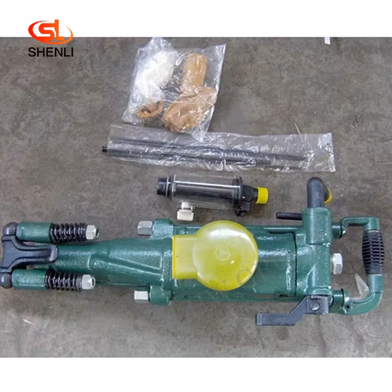 Yt28 Perforación de roca portátil neumática Pierna de aire Jack Hammer Yt29 Taladro de roca
