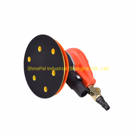 Lijadora neumática profesional de 6'' para superficies curvas